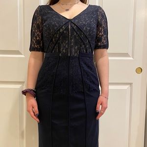NWT Stunning navy lace dress 💙